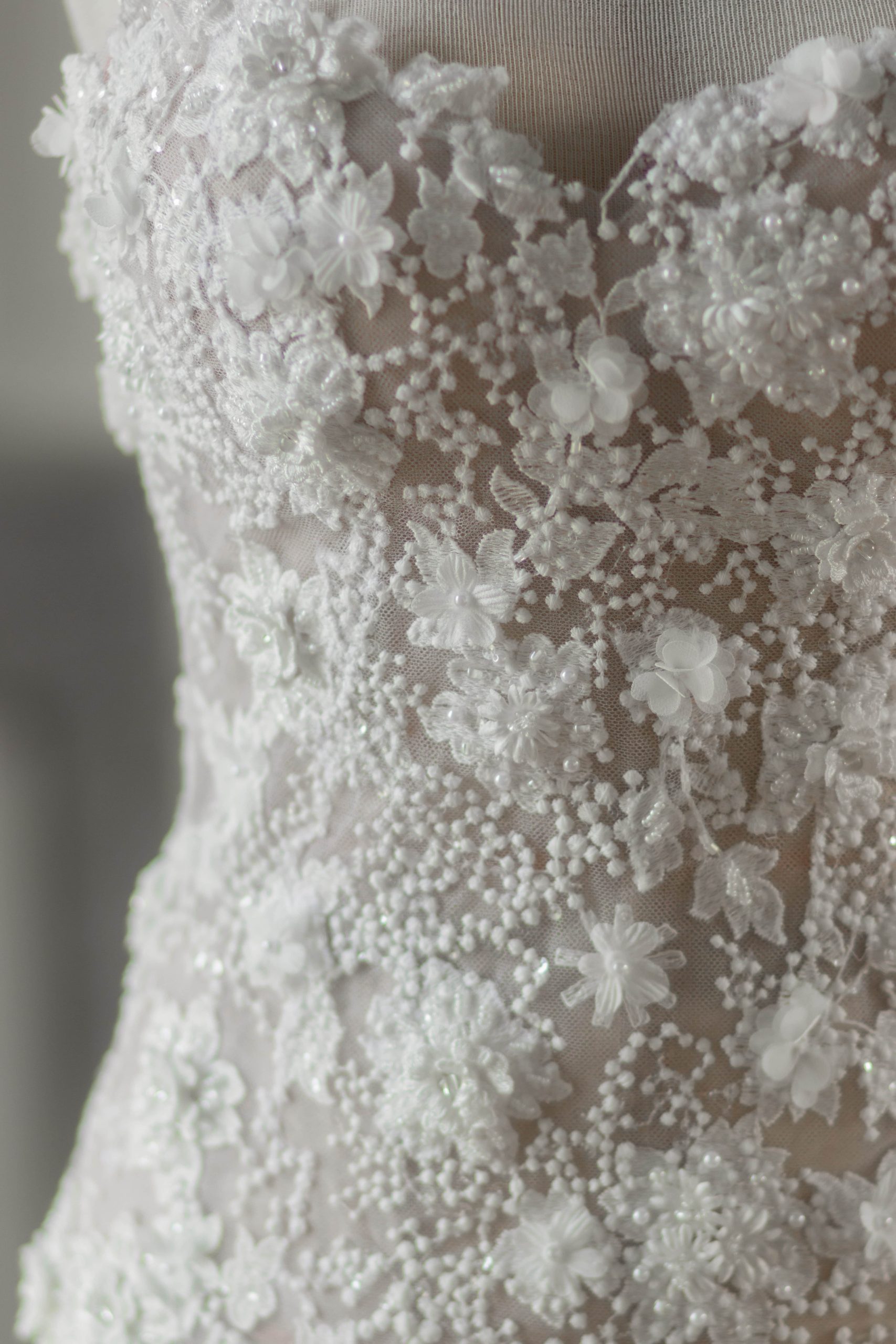 wedding dress details