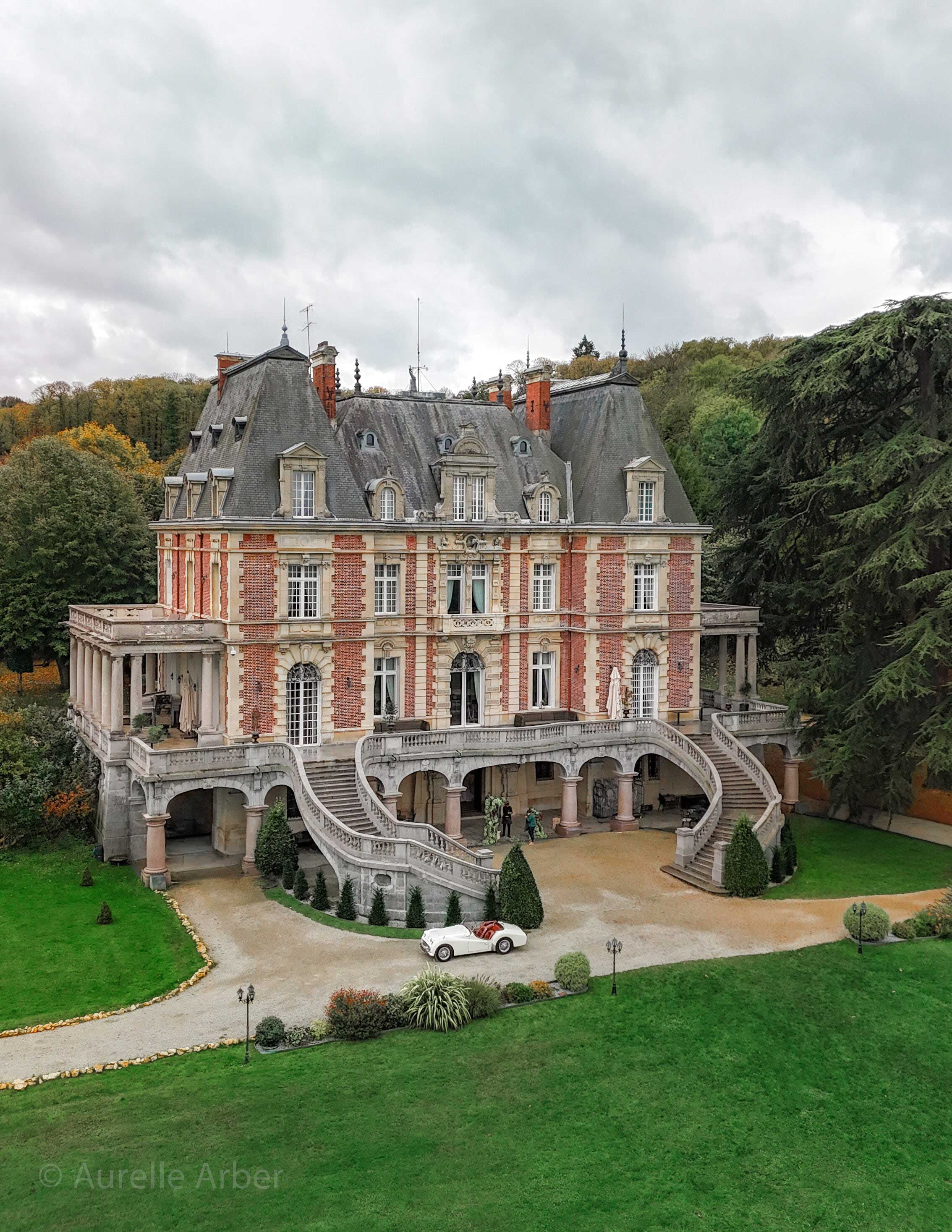 château bouffémont drone prise de vue aerienne
