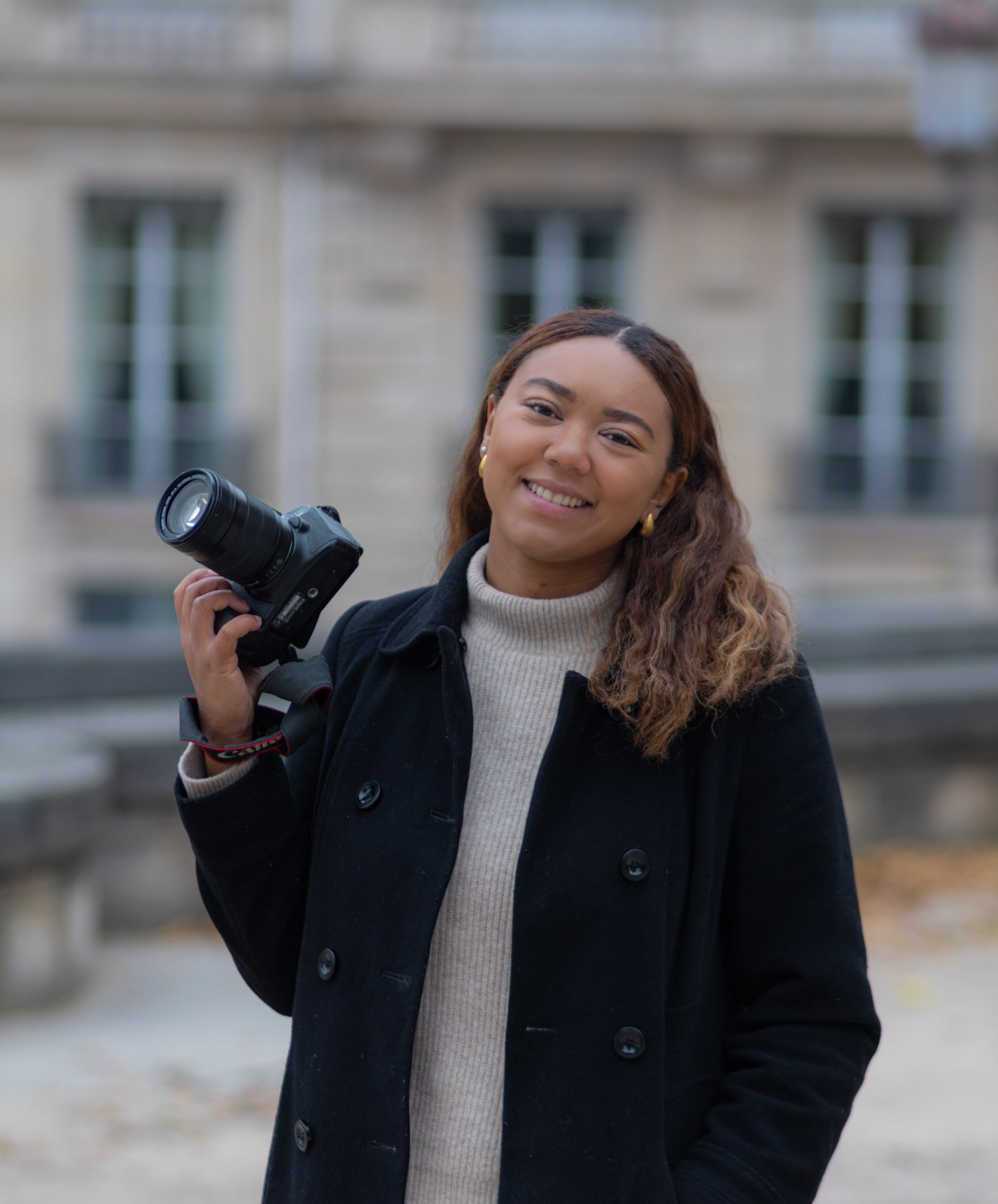 Aurelle Arber avec appareil photo