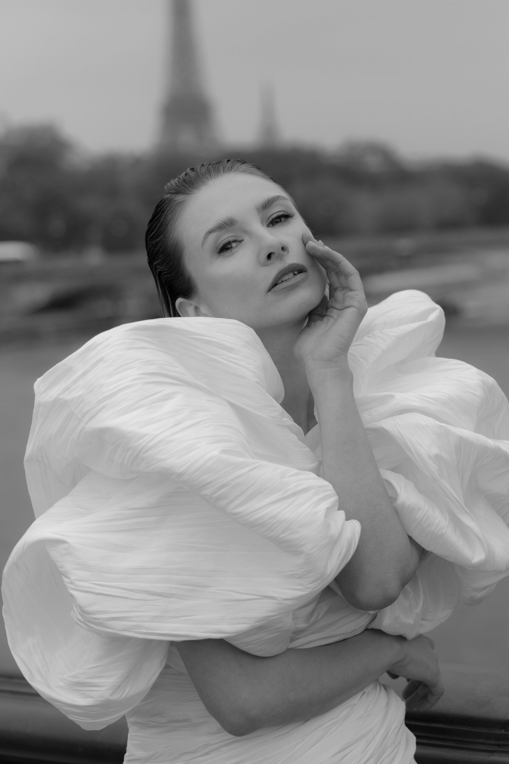 Portrait de femme mariée éditoriale paris