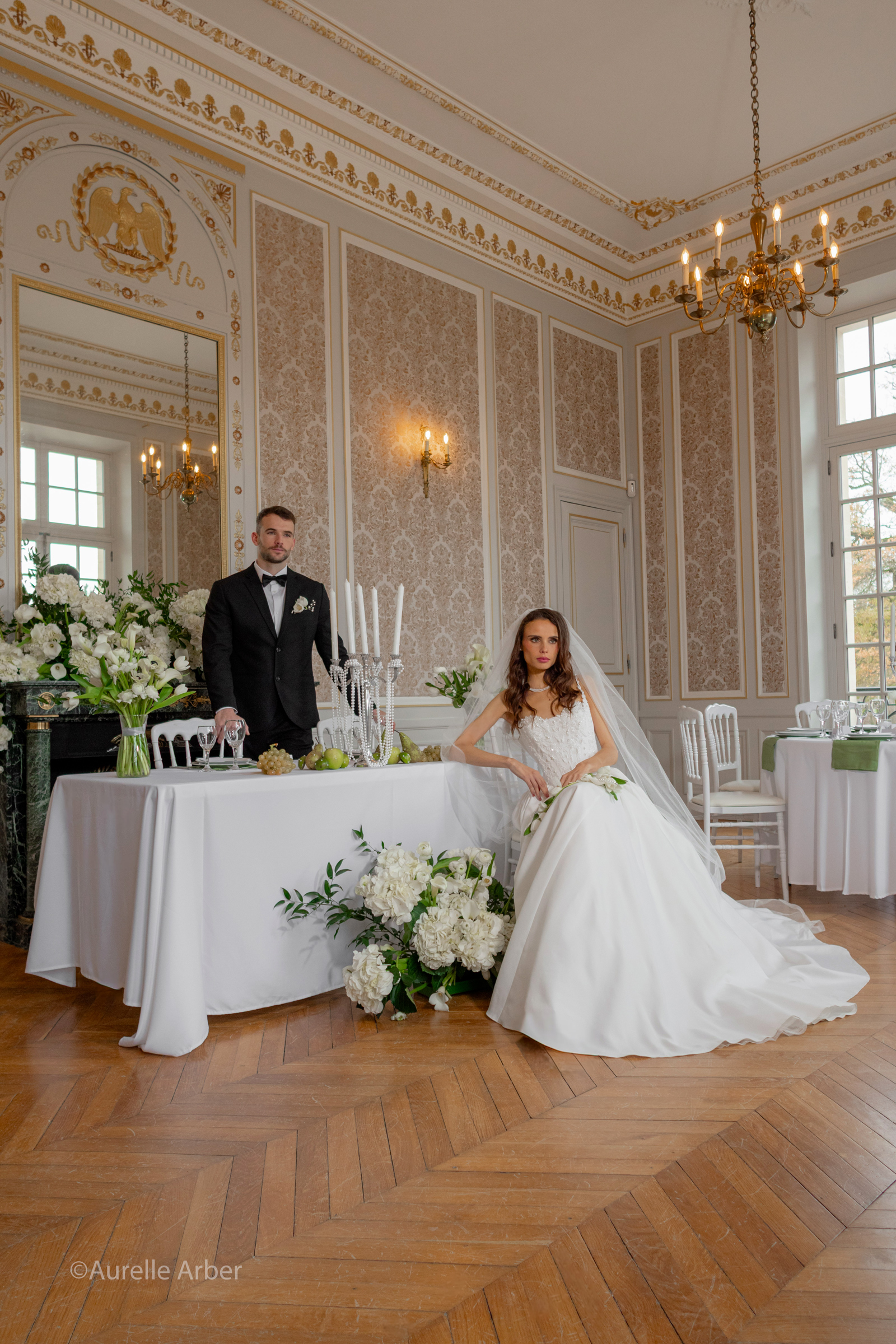  château bouffemont mariage mariés